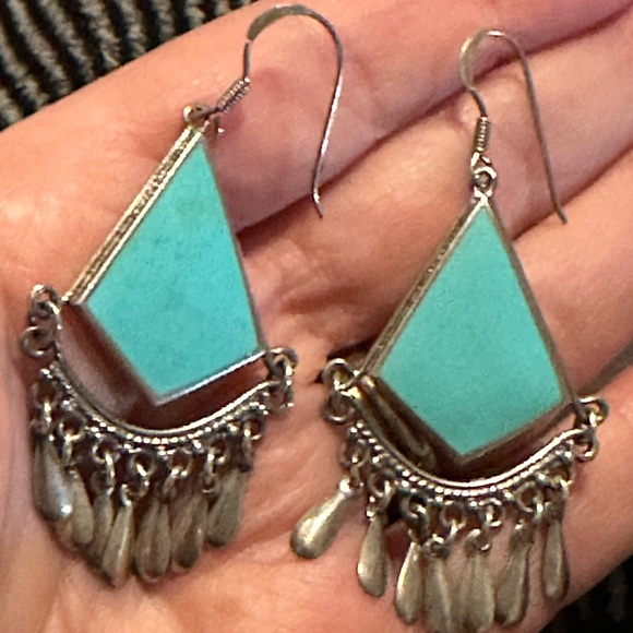 Jewelry Vintage Turquoise Earrings Poshmark